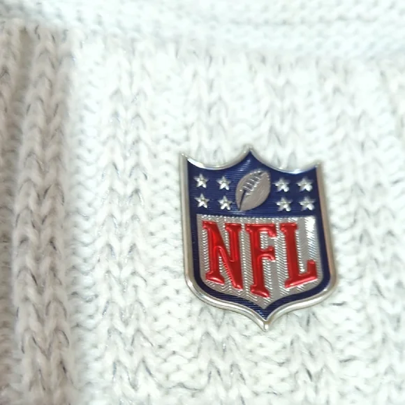 Las Vegas Raiders White New Era On Field Color Rush Official Knit Hat New - Picture 3 of 8